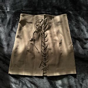 Olive Zara Lace Tie Up Skirt